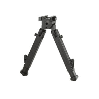 Lion Gears Tactical Pro Bipod  Adjustable Scout-pod 7.5"-9.5" 5-position , Double Swivel (Side to Side Pivoting and Swivel) and QD Mounting Deck   SP-BC06
