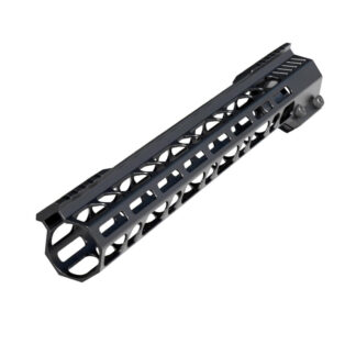 Tactical Low Profile AR15 Free Float M-Lok 17″ Handguard Compatible Aluminum Steel Barrel Nut  MMLFF17