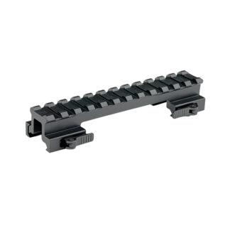 Tactical Low Profile Picatinny .75 " Quick Release Riser   5 " Long 12 Slots   BM1207QR