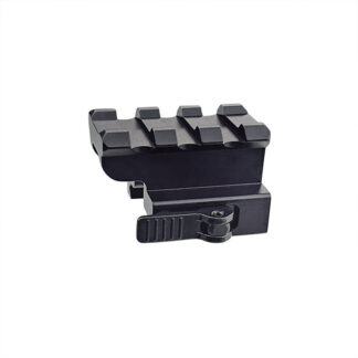 Tactical Low Profile Picatinny .75 " Quick Release Riser  , 1.45" Long 3 Slots  BM0307QR