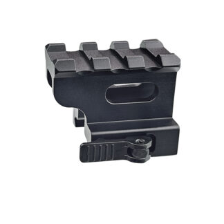 Tactical Low Profile  Picatinny 1 " Quick Release Riser  1.45 " Long 3 Slots   BM0310QR