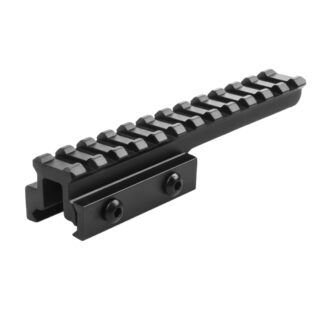 Tactical Picatinny Cantilever .75" Riser   5" Long 12 Slots  BM1207EX