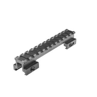 Tactical Picatinny .75" Riser  5" Long 12 Slots       BM1207