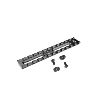 Tactical Aluminum M-Lok Rail   12 Slots 5" Length MA12SML