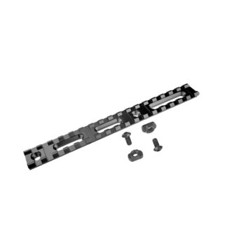 Tactical Aluminum M-Lok Rail   17 Slots  5" Length MA17SML