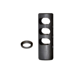 Low Profile Presma Muzzle Brake/Recoil Compensator AR-15 .308   5/8x24   includes Crush Washer ,Black   AS-MZ08