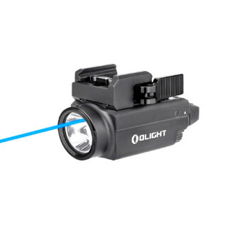 O-Light Tactical Low Profile 800 Lumens Compact ,Blue Laser  / LED  Flashlight Combo , PL-OL-PL Baldr S ( Blue Laser )