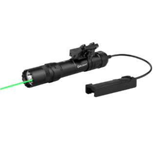 O-Light Odin GL Tactical Low Profile Weapon LED Light and Green Laser Combo for Picatinny Rail, PL-OL-Odin-GL-Mini